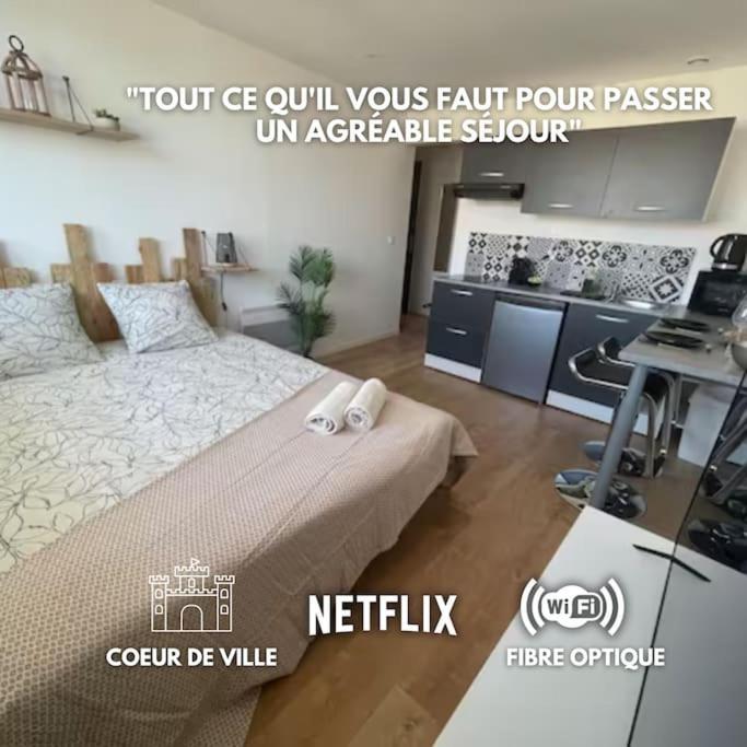 Studio Cosy Rue Alexander Taylor, Wifi, 2 Pers โป ภายนอก รูปภาพ